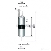Топливный фильтр BOSCH 0XLYM F 3754 f026403754 370500 - Изображение 3