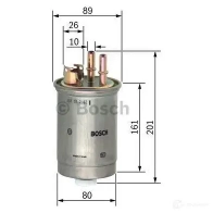 Топливный фильтр BOSCH 4BJMI4C N 6376 0450906376 329065 - Изображение 4