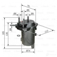 Топливный фильтр BOSCH N 7011 329107 AW03VC 0450907011 - Изображение 3