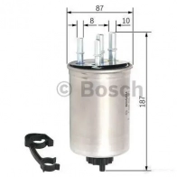 Топливный фильтр BOSCH f026402113 370404 Y2VBG1R N 2113 - Изображение 2