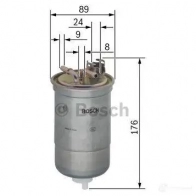 Топливный фильтр BOSCH 0450906437 N 6437 329075 5RA6C - Изображение 5