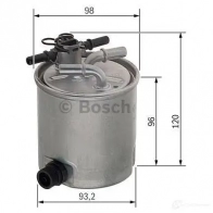 Топливный фильтр BOSCH f026402019 370331 N 2019 6B3PSTR - Изображение 6