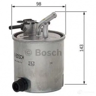 Топливный фильтр BOSCH N 2849 4GQM97Y 370471 f026402849 - Изображение 6