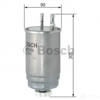 Топливный фильтр BOSCH 370371 N 2076 K6UGZD f026402076 - Изображение 5