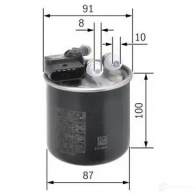 Топливный фильтр BOSCH OE4UJ9N 370461 f026402839 N 2839 - Изображение 8