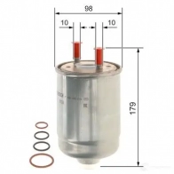 Топливный фильтр BOSCH N 2234 1424503100 f026402234 DZ0B1I2 - Изображение 2