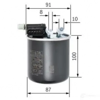 Топливный фильтр BOSCH 370458 f026402836 SPDW4ON N 2836 - Изображение 5