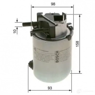 Топливный фильтр BOSCH f026402218 PN PCNC 1437240736 - Изображение 6