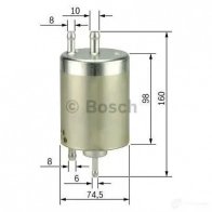 Топливный фильтр BOSCH 0450915003 329114 F 5003/1 71058 - Изображение 6