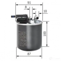Топливный фильтр BOSCH f026402837 C3GOQNC N 2837 370459 - Изображение 3