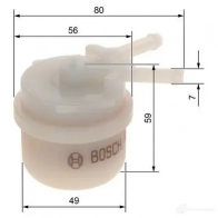 Топливный фильтр BOSCH 1437240763 09864b2035 DSA 342M - Изображение 6