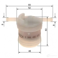 Топливный фильтр BOSCH 09864b2033 1437240769 7JX CBF - Изображение 6
