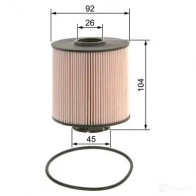 Топливный фильтр BOSCH VTF SXRN 1437240774 09864b2009 - Изображение 6