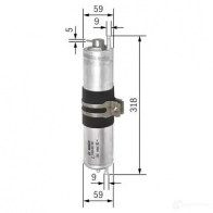 Топливный фильтр BOSCH F 3766 f026403766 1193529859 Q3RHI2S - Изображение 3