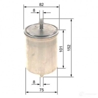 Топливный фильтр BOSCH 1437240793 09864b2031 VIS0 O3 - Изображение 6