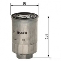 Топливный фильтр BOSCH N 2831 370455 55WZMW f026402831