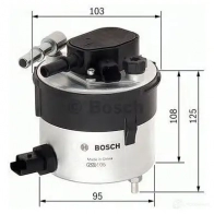 Топливный фильтр BOSCH VFZPPY f026402046 370349 N 2046 - Изображение 5