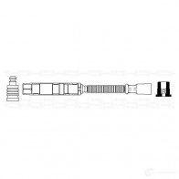 Высоковольтный провод зажигания BOSCH 324991 EE49X57 EE 954 0356912954 - Изображение 2