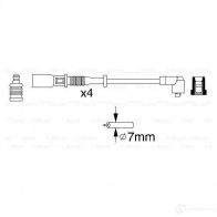Высоковольтные провода зажигания, комплект BOSCH 0986356754 1AQGZ 335547 B 754 - Изображение 4
