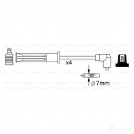 Высоковольтные провода зажигания, комплект BOSCH B W253 335903 6CWZFLO 0986357253 - Изображение 5