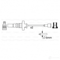 Провода зажигания BOSCH JCCP0UA 335921 0986357273 B 273 - Изображение 4