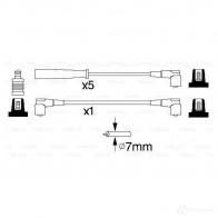 Высоковольтные провода зажигания, комплект BOSCH 0986356753 B 753 MFPYUAQ 335546 - Изображение 5