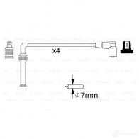 Высоковольтные провода зажигания, комплект BOSCH 335565 DYTJB7O B 778 0986356778 - Изображение 4