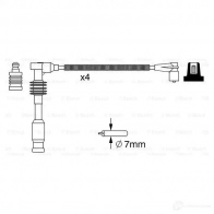 Высоковольтные провода зажигания, комплект BOSCH 335884 B 234 Y2E7KG0 0986357234 - Изображение 5