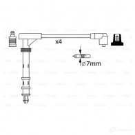 Высоковольтные провода зажигания, комплект BOSCH 335911 0986357261 GTTBT B W261 - Изображение 5