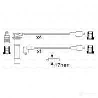 Высоковольтные провода зажигания, комплект BOSCH 335581 B 795 EQ3UPU 0986356795 - Изображение 5