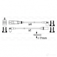 Высоковольтные провода зажигания, комплект BOSCH 0986356355 335462 B 355 YUZR2E - Изображение 4