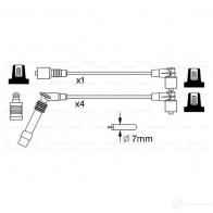 Высоковольтные провода зажигания, комплект BOSCH 0986357247 B 247 335897 O7S1KW - Изображение 5