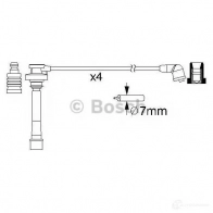 Высоковольтные провода зажигания, комплект BOSCH UZLV6IA 0986357147 335802 B 147 - Изображение 5