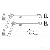 Высоковольтные провода зажигания, комплект BOSCH 0986357241 B 241 335891 QH4RA - Изображение 2