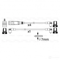 Высоковольтные провода зажигания, комплект BOSCH 0986356357 RGMGE Volkswagen Transporter (T4) 4 1990 – 2003 B 357