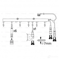 Высоковольтные провода зажигания, комплект BOSCH 0986356323 EVO8B B 323 335431 - Изображение 6