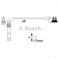Высоковольтные провода зажигания, комплект BOSCH 335799 11LD0EH B 143 0986357143 - Изображение 4