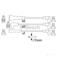 Высоковольтные провода зажигания, комплект BOSCH 0986356780 J1FNH18 B 780 335567 - Изображение 4
