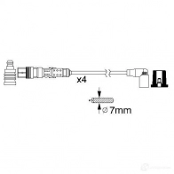 Высоковольтные провода зажигания, комплект BOSCH 0986356312 S6ICNO B 312 335420 - Изображение 11