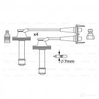 Высоковольтные провода зажигания, комплект BOSCH 335888 B W238 0986357238 XQ1SK7 - Изображение 5