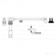 Высоковольтные провода зажигания, комплект BOSCH B 055 0986357055 Z3PYP8 335751 - Изображение 4