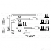 Высоковольтные провода зажигания, комплект BOSCH 335782 B 125 BRDMAQ4 0986357125 - Изображение 4
