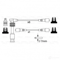 Высоковольтные провода зажигания, комплект BOSCH J0TGK 0986357276 335924 B 276 - Изображение 5
