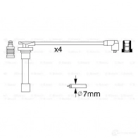 Высоковольтные провода зажигания, комплект BOSCH B 721 0986356721 335515 XHVDHH6 - Изображение 7
