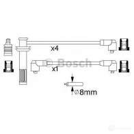 Высоковольтные провода зажигания, комплект BOSCH B 791 0986356791 44JDN5Y 335577 - Изображение 5