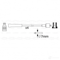 Высоковольтные провода зажигания, комплект BOSCH B 165 0986357165 335820 Y8YPRY - Изображение 5