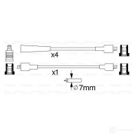 Высоковольтные провода зажигания, комплект BOSCH B 741 MPYOG2 335534 0986356741 - Изображение 6