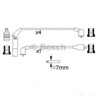 Высоковольтные провода зажигания, комплект BOSCH QNHN93 B 813 0986356813 335599 - Изображение 7