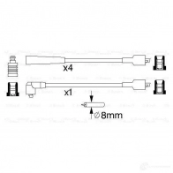 Высоковольтные провода зажигания, комплект BOSCH 0986356868 335651 0HSSW B 868 - Изображение 6