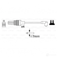 Высоковольтные провода зажигания, комплект BOSCH 3FJNCO 0986356830 B 830 335616 - Изображение 6